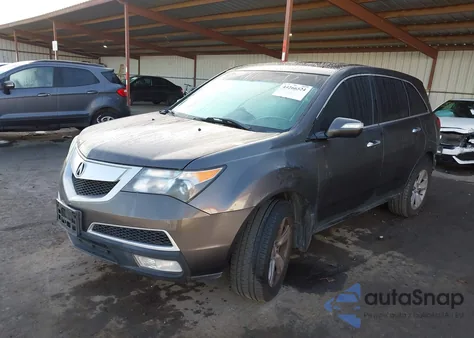 2012 Acura Mdx Technology Package z USA, uszkodzony, nr VIN 2HNYD2H38CH504775
